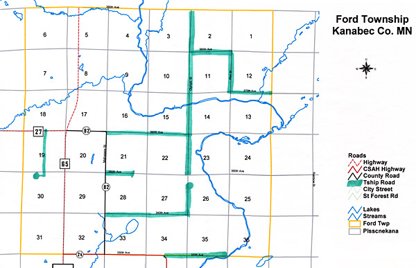 Ford Township Map